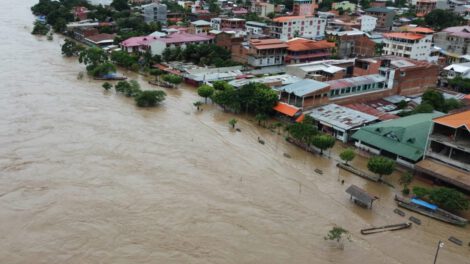 Crecida del río Beni afecta a Rurrenabaque y comunidades cercanas