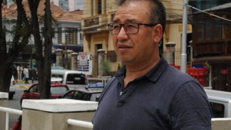 Andrés Gómez pide a Luis Arce descartar su reelección ante la actual crisis