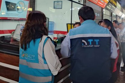 Control de tarifas de transporte interdepartamental por la ATT