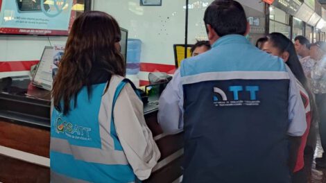 Control de tarifas de transporte interdepartamental por la ATT