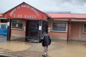 Daños en centros de salud por lluvias en Oruro