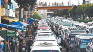 paro indefinido de chóferes de El Alto