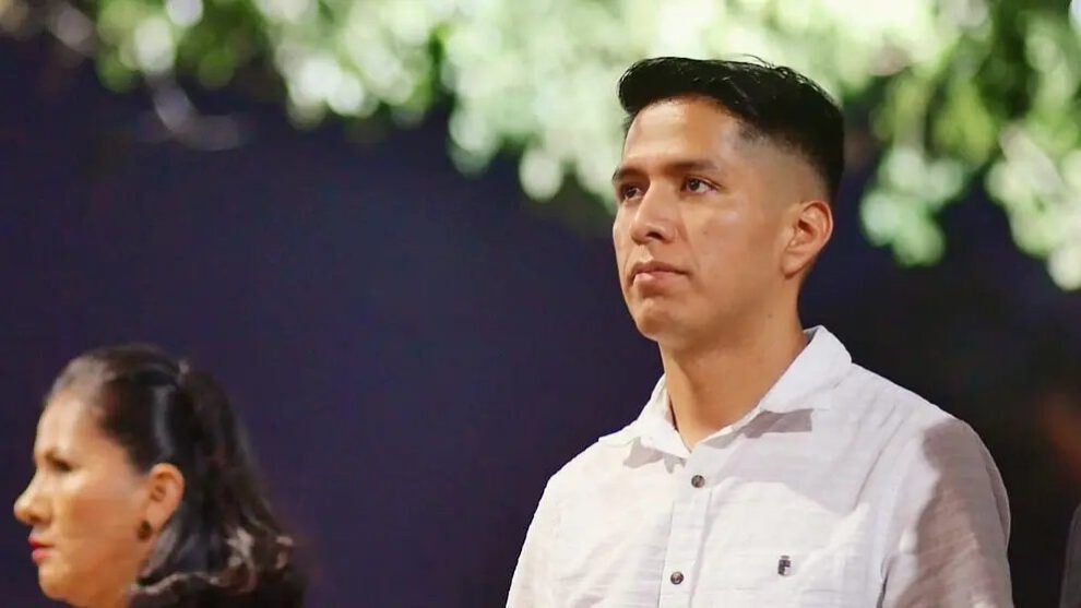 Andrónico Rodríguez candidato presidencial respaldado por la Federación de Interculturales