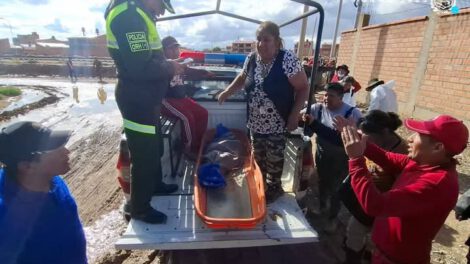 Búsqueda del pequeño Matías en Oruro