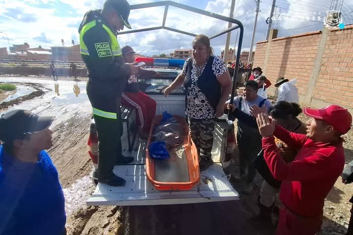 Búsqueda del pequeño Matías en Oruro