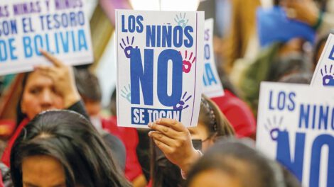 Protección de la niñez en Bolivia