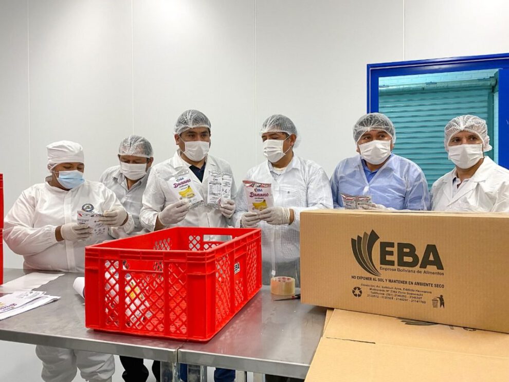 inversión en plantas alimentarias en Bolivia
