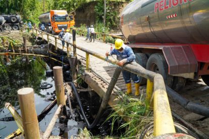 Derrame de petróleo en Ecuador afecta a un refugio de vida silvestre