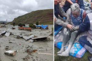 Mazamorra en Llallagua afecta a familias y deja desaparecidos