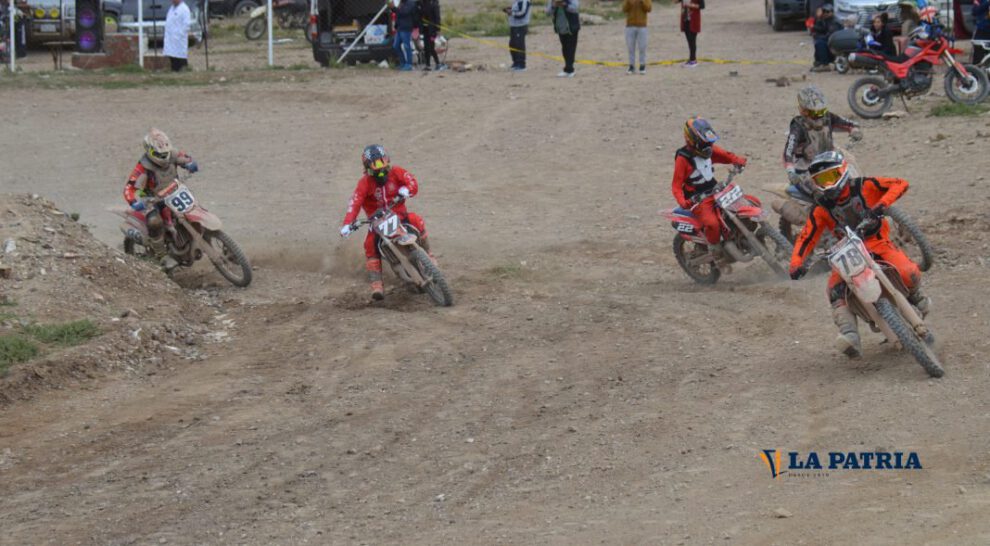 Primera prueba departamental de motociclismo