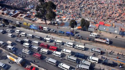 paro indefinido choferes El Alto