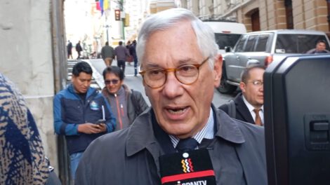 Rodríguez Veltzé diálogo crisis nacional