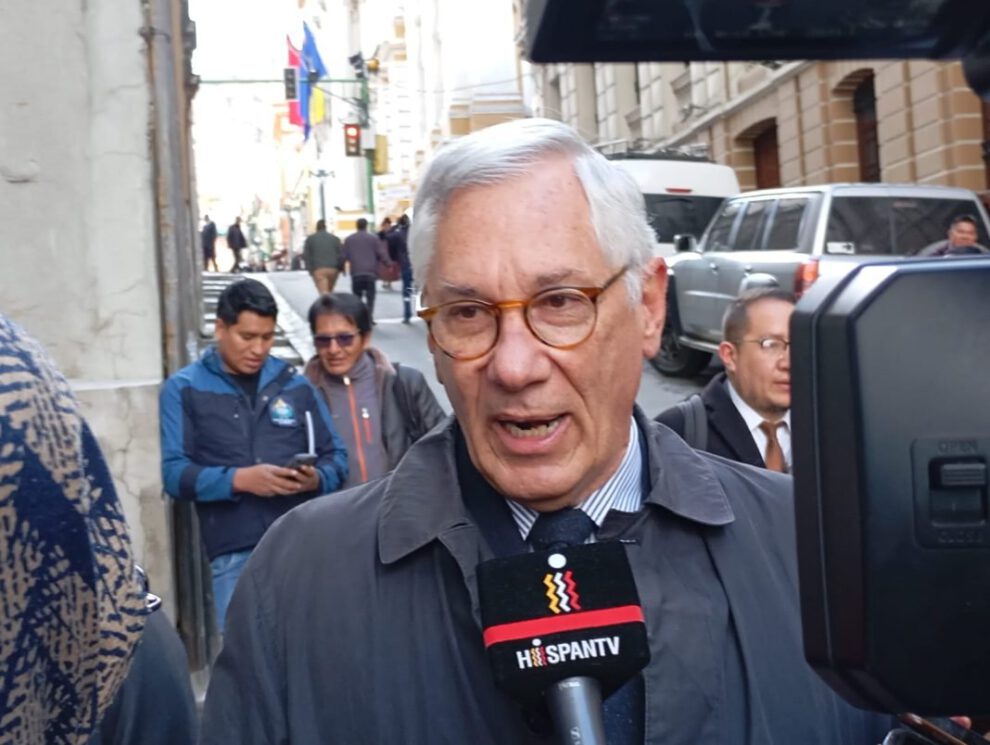 Rodríguez Veltzé diálogo crisis nacional