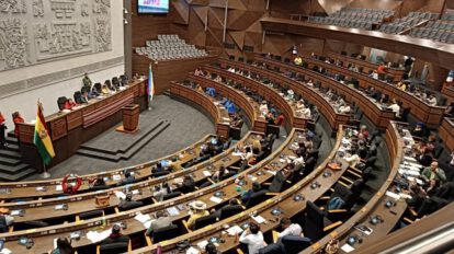 Asamblea Legislativa Plurinacional convoca a sesión ordinaria