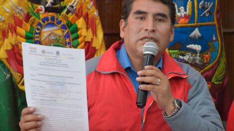 Declaratoria de desastre departamental en Oruro