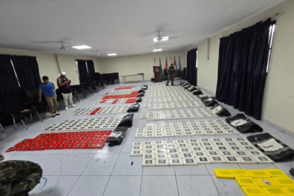 hallazgo de cocaína en el Beni