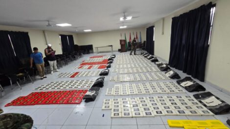 hallazgo de cocaína en el Beni