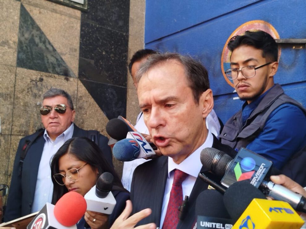 Expresidente Tuto Quiroga en el caso Catler-Banco Unión