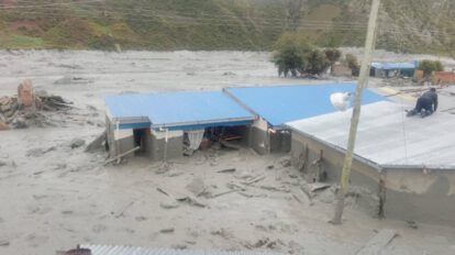 Inundaciones en Bolivia afectando cultivos