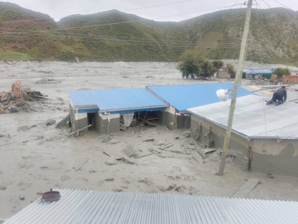 Inundaciones en Bolivia afectando cultivos