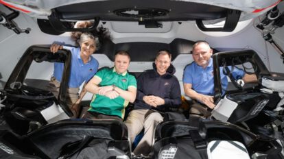Astronautas regresan a la Tierra tras misión en la Estación Espacial Internacional