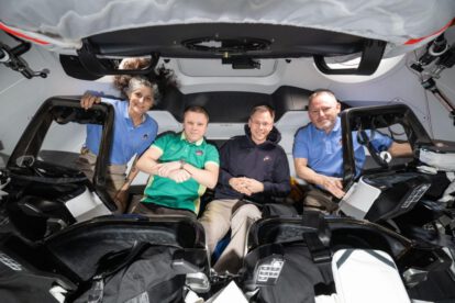 Astronautas regresan a la Tierra tras misión en la Estación Espacial Internacional