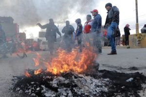 paro indefinido de choferes en El Alto
