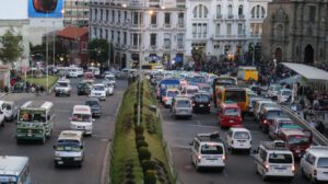 paro de choferes en La Paz