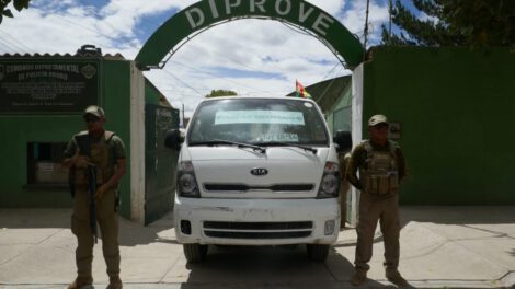 Recuperación de vehículos robados en Oruro