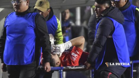 Rubén Cordano sufrió una lesión que lo dejará fuera de la Copa Libertadores