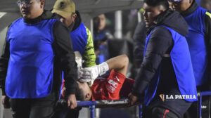 Rubén Cordano sufrió una lesión que lo alejará de la Copa Libertadores
