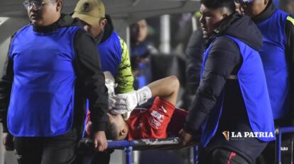 Rubén Cordano sufrió una lesión que lo alejará de la Copa Libertadores