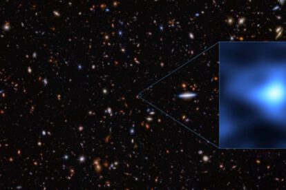 oxígeno en la galaxia JADES-GS-z14-0