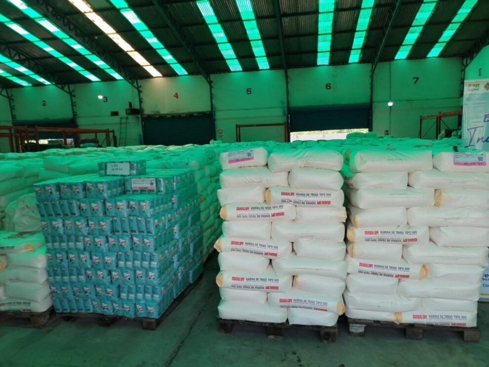 Incautación de harina en Villamontes