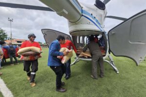 Ayuda humanitaria Villamontes tras desborde del río Pilcomayo
