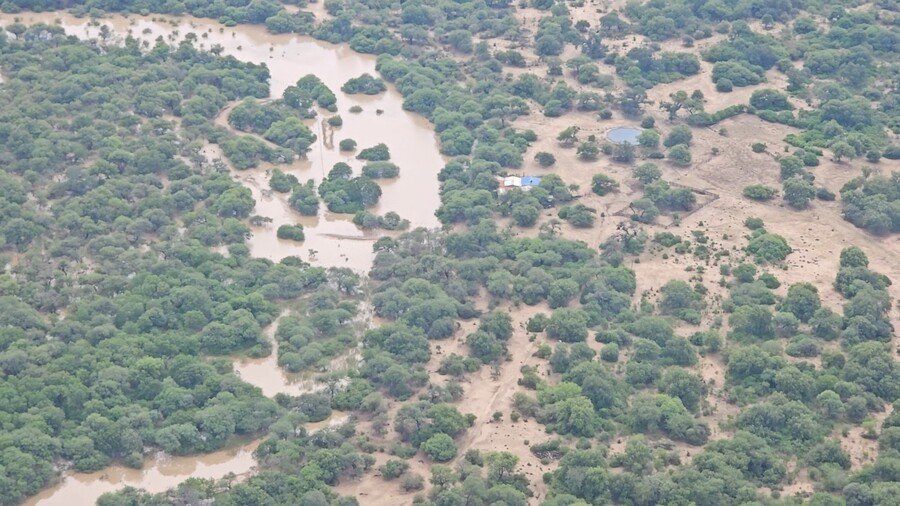 Desborde del río Pilcomayo afecta a diez comunidades en Tarija
