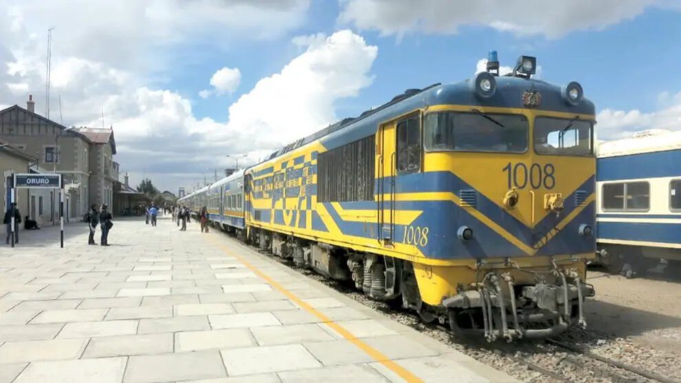 Proyecto ferroviario que busca unir Cochabamba, Oruro y Santa Cruz