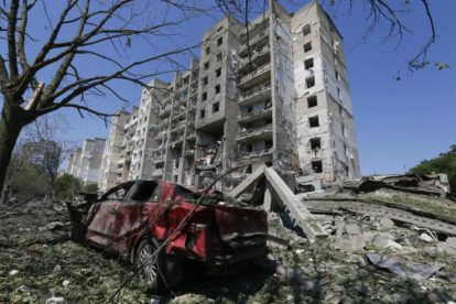 Ataque de drones en Odesa, Ucrania
