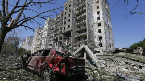 Ataque de drones en Odesa, Ucrania