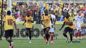 Enner Valencia autor de dos goles para el triunfo de Ecuador ante Venezuela