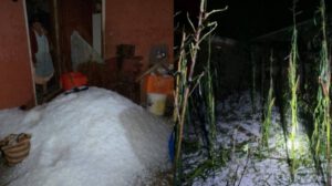granizada en Yotala