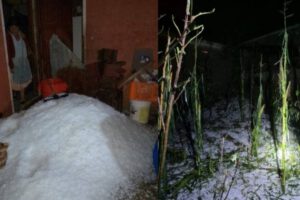granizada en Yotala