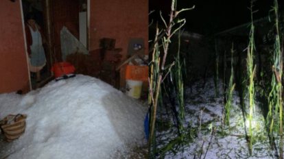 granizada en Yotala
