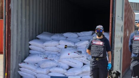 Incautación de precursores químicos con destino Bolivia