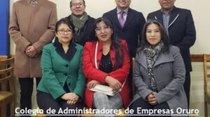 Nuevo Directorio del Colegio de Administradores de Oruro