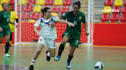 Bolivia pierde con Venezuela en la Copa América de Futsal Femenina