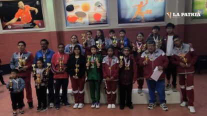Tenis de mesa Oruro cierra temporada 2024 con la premiación a sus campeones