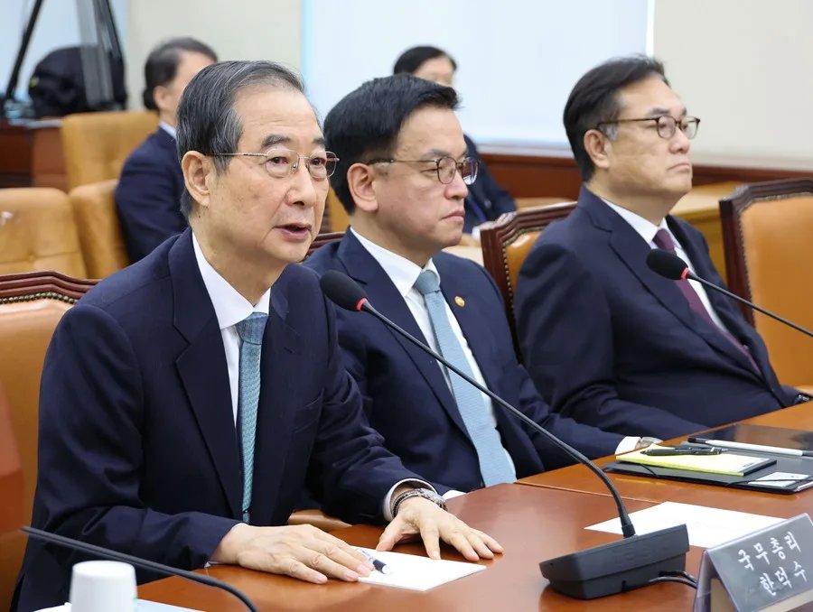 Han Duck-soo, primer ministro de Corea del Sur