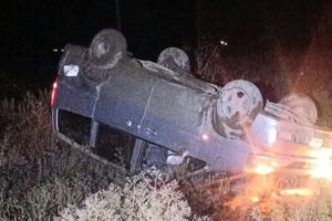 Vuelco de tonel Oruro - La Paz deja un conductor fallecido