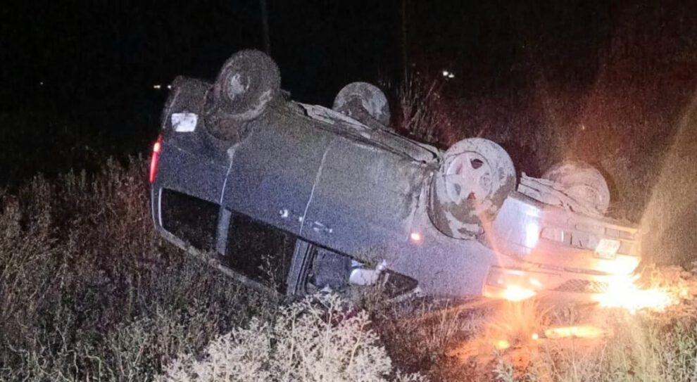 Vuelco de tonel Oruro - La Paz deja un conductor fallecido